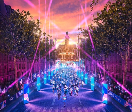 Bao nhiêu VĐV phong trào được chạy chung cung đường marathon ở Olympic Paris 2024?