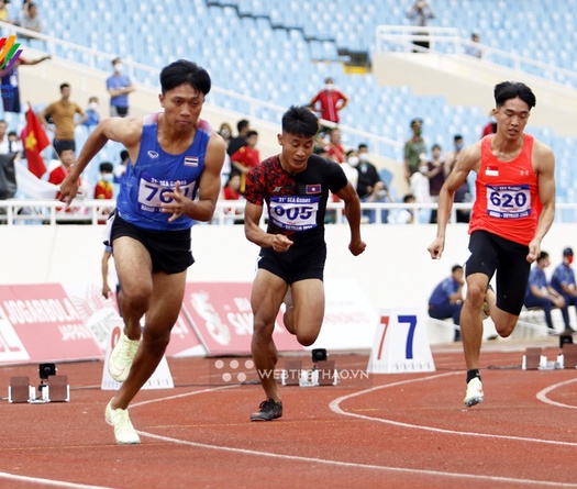 Thần đồng chạy ngắn Puripol Boonson được Thái Lan đánh giá cao nhất tại SEA Games 31