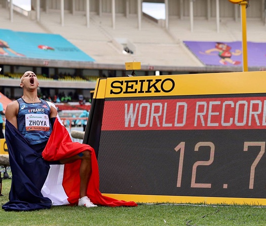“Thần gió Pháp 19 tuổi” phá kỷ lục thế giới chạy 110m rào đầy kinh ngạc