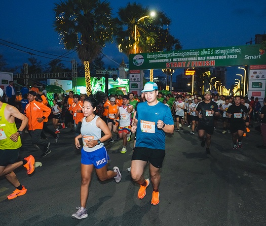 Giải chạy bán marathon được tổ chức lại sau 4 năm để quảng bá SEA Games 32