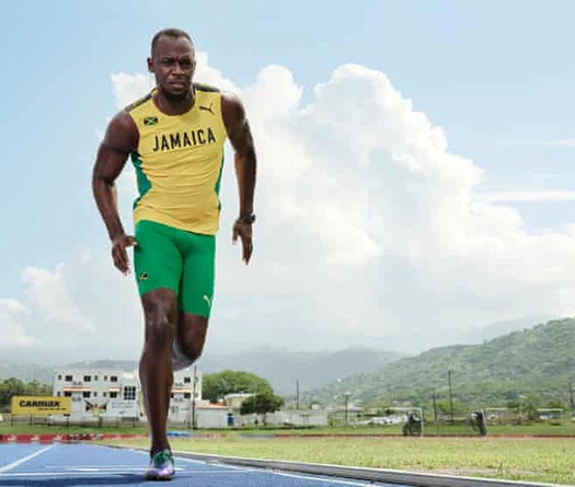 “Vua tốc độ” Usain Bolt trở lại đường đua với cự ly mới