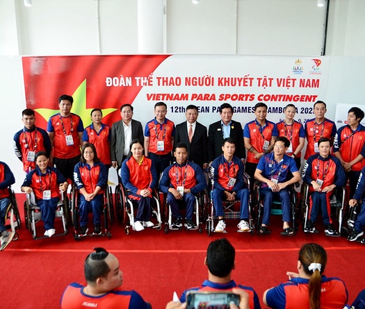 Bơi và điền kinh bùng nổ giúp đoàn Việt Nam giành 66 HCV, xếp hạng ba ASEAN Para Games 2023