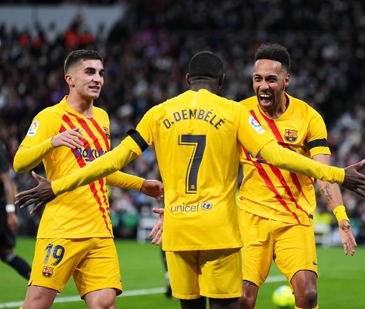 Barca thay đổi lịch sử trận Siêu kinh điển trước Real Madrid