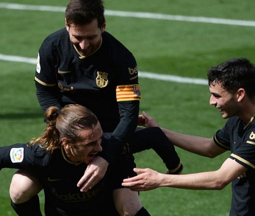 Barca sẽ nắm quyền tự quyết chức vô địch La Liga sau bước ngoặt