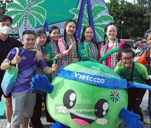Nét đẹp duyên dáng xứ dừa ở Bepharco Bến Tre Marathon 2023