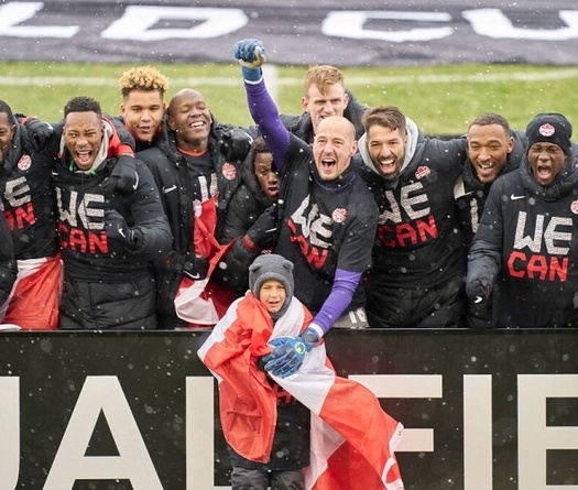 Canada làm nên lịch sử bằng vé dự World Cup 2022