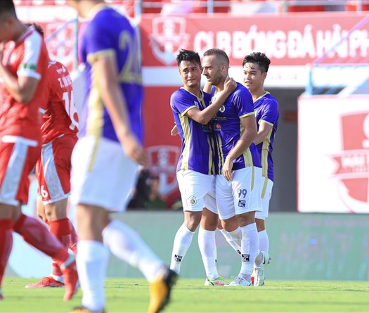 Cơn mưa bàn thắng tại sân Lạch Tray trong ngày khai mạc Cúp tứ hùng Hải Phòng 2022