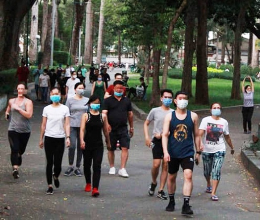 TPHCM cho phép tập thể dục, tổ chức sự kiện thể thao nhỏ sau 30/9/2021