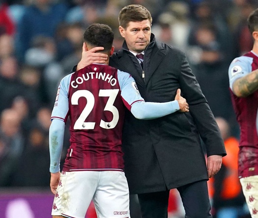 HLV Gerrard nói gì khi Coutinho ra mắt hoàn hảo với Aston Villa?