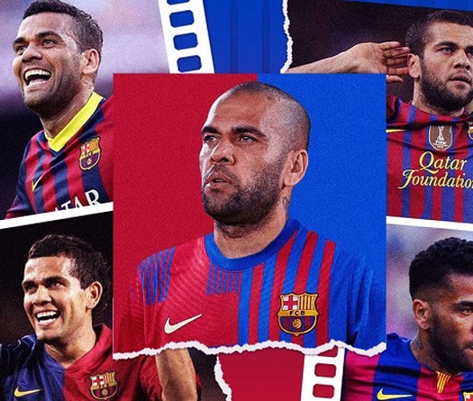 Dani Alves về Barca nhưng bao giờ mới được thi đấu?