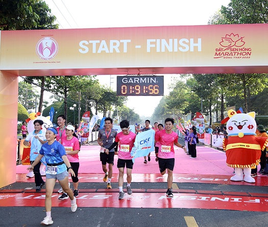 Giải chạy Đất Sen Hồng Marathon - Đồng Tháp 2023 “Tiên phong - Bứt phá” mở siêu ưu đãi 48 giờ