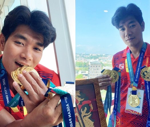 Kình ngư khuyết tật Đỗ Thanh Hải: Không ngừng nỗ lực để chiến thắng số phận