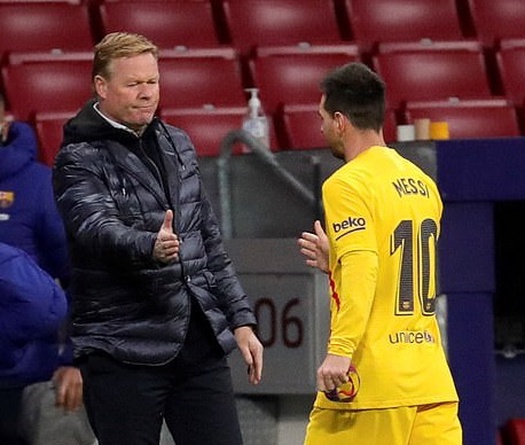 HLV Koeman có quyết định bất ngờ giúp Barca vượt qua khó khăn 