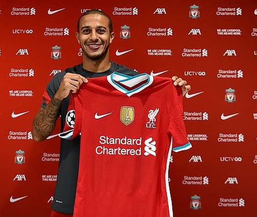 Tin bóng đá mới nhất hôm nay 18/9: Thiago gia nhập Liverpool
