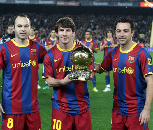 Barca kỷ niệm tròn 10 năm hưởng “trái ngọt” của lò La Masia