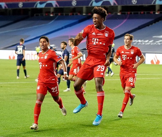 Coman đứng vào hàng ngũ những nhân vật lịch sử ở Champions League