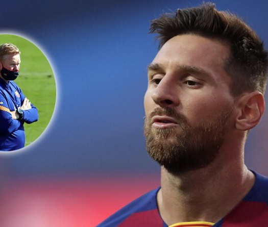 HLV Koeman lần đầu tiên nói về Messi sau quyết định ở lại Barca