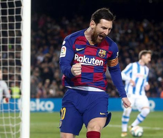 Messi săn lùng mục tiêu kép trước Pele và Oyarzabal 