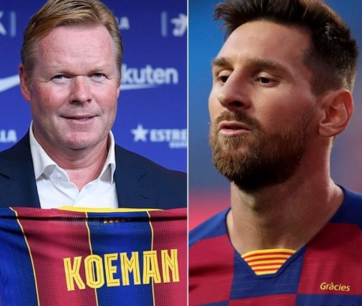 Koeman tiết lộ hành trình đưa Messi ra khỏi "cơn bão" với Barca