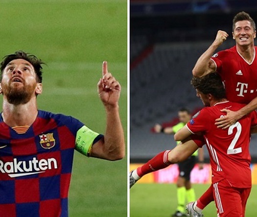 Kỳ lạ về đội vô địch Champions League nếu thắng ở cặp Barca vs Bayern