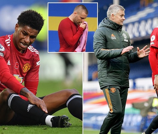 MU hứng chịu 3 chấn thương sau trận thắng Everton