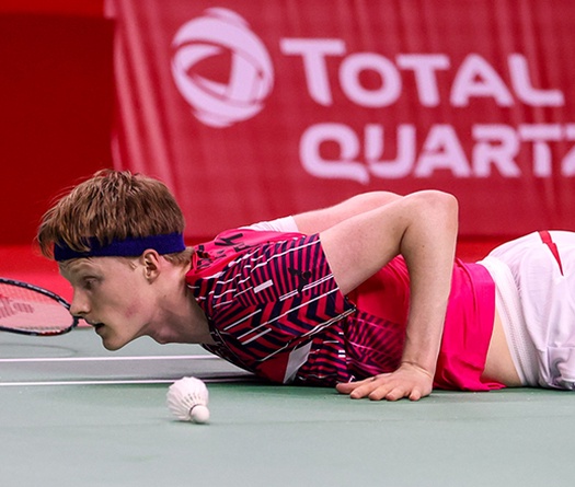 Kết quả cầu lông Đan Mạch mở rộng 21/10: Số 3 thế giới Anders Antonsen bất ngờ sẩy chân