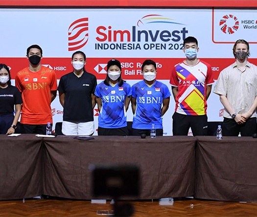 Lịch thi đấu giải cầu lông Indonesia Open 2021 hôm nay mới nhất