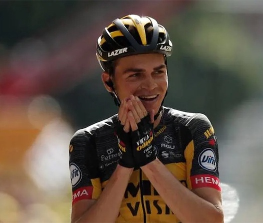 Kuss lần đầu thắng chặng Tour de France, áo vàng vẫn trong tay Pogacar