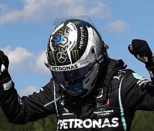 Bottas qua mặt Hamilton chiếm pole ở cuộc đua F1 Eifel Grand Prix