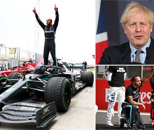 Có Thủ tướng Anh chống lưng, sao F1 Hamilton sắp được gọi là Sir Lewis!