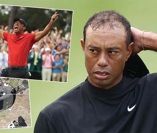 Xe sang cứu mạng golfer Tiger Woods sau tai nạn giao thông khủng khiếp