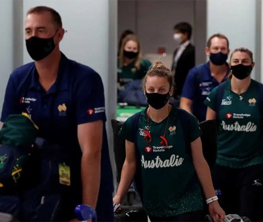 Đội bóng mềm Úc trở thành đoàn thể thao đầu tiên đến Nhật dự Olympic Tokyo 2020