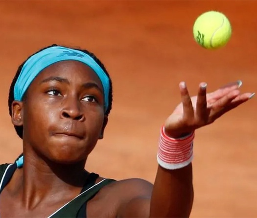 "Thần đồng" tennis Coco Gauff tự tin đi vào lịch sử Roland Garros
