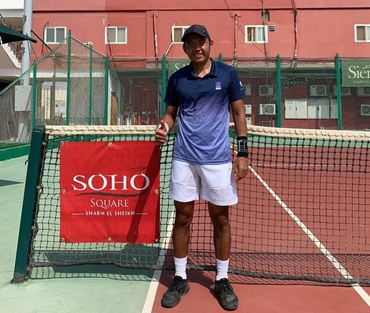 Liên tiếp thắng các đối thủ "trên cơ'", Lý Hoàng Nam vào chung kết giải tennis ITF Ai Cập