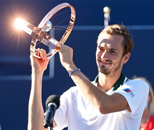 Kết quả tennis mới nhất: Medvedev vô địch Toronto Masters