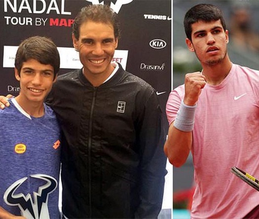 Carlos Alcaraz vs Rafael Nadal: Quà sinh nhật tuổi 18 dễ "đè chết" tân kỷ lục gia tennis Madrid Open!