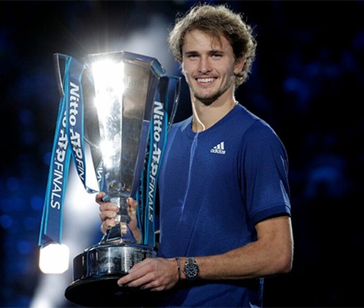 Kết quả tennis mới nhất 22/11: Zverev vô địch ATP Finals