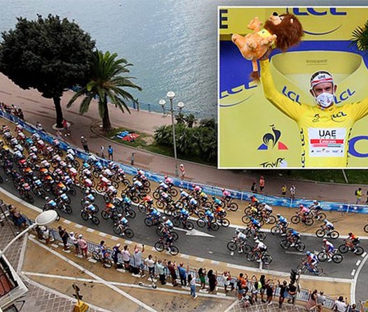 Kết quả vòng 1 đua xe đạp Tour de France: Kristoff mặc áo vàng trong ngày đầy tai nạn