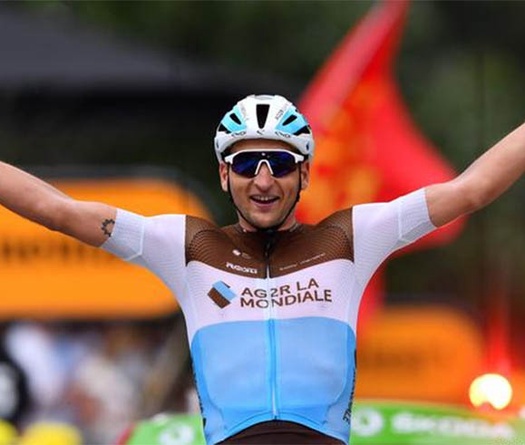 Kết quả vòng 8 đua xe đạp Tour de France:  Nans Peters thực hiện màn "solo bản năng"