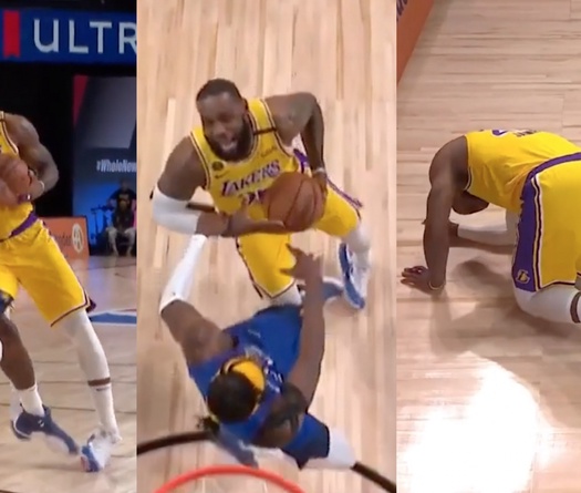 Xem ngay: LeBron James vừa lật cổ chân đã úp rổ uy lực, khoe thể chất siêu phàm