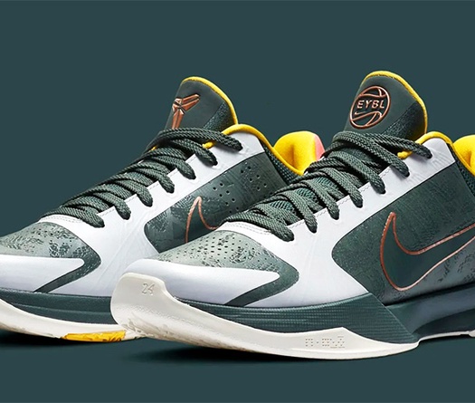 Nike Kobe 5 Protro EYBL: Xanh huyền bí và bản phối cực kỳ hài hoà
