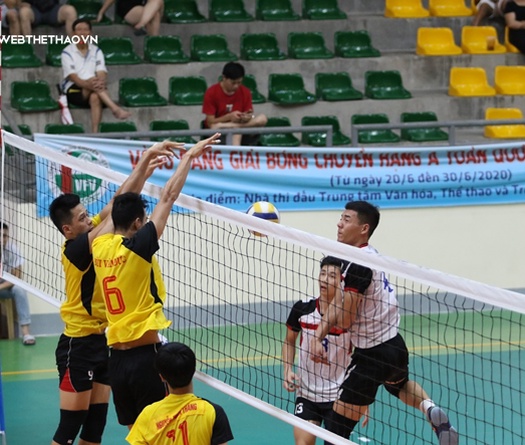 TRỰC TIẾP bóng chuyền hạng A toàn quốc ngày 28/6