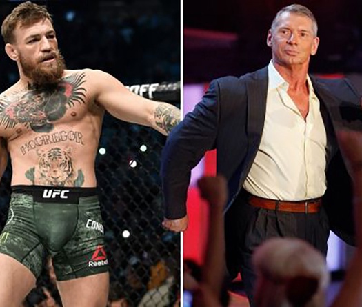Conor McGregor bất ngờ thách đấu chủ tịch WWE Vince McMahon