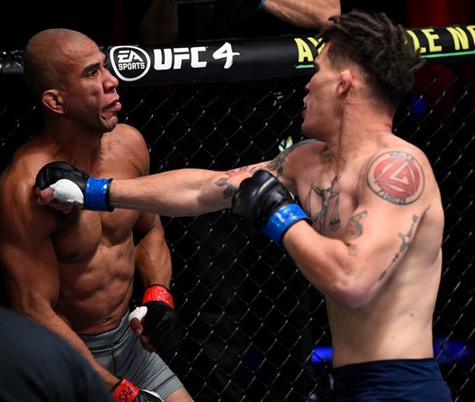 Tung 15 đấm liên tiếp KO đổi thủ, võ sĩ kiên trì giành vé vào UFC