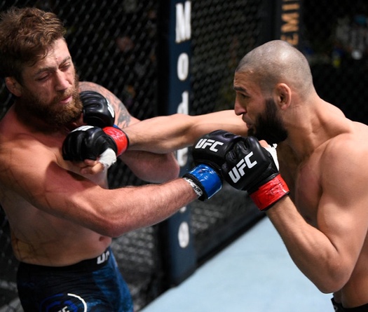 Cú sốc 1 đấm trong 17 giây knockout từ ‘Sói Xám’ Khamzat Chimaev
