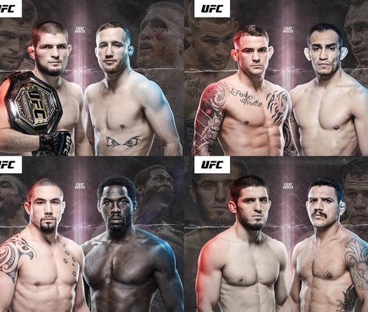 UFC 254 gây sốt với dàn võ sĩ cực khủng 
