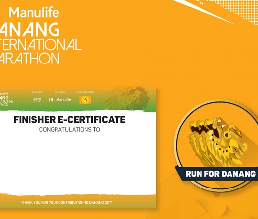 Chạy ảo cùng Manulife Danang International Marathon 2020 giá 0 đồng