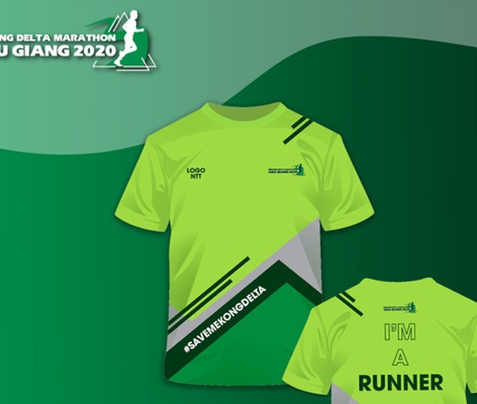 Mekong Delta Marathon 2020 trình làng mẫu áo sự kiện ấn tượng