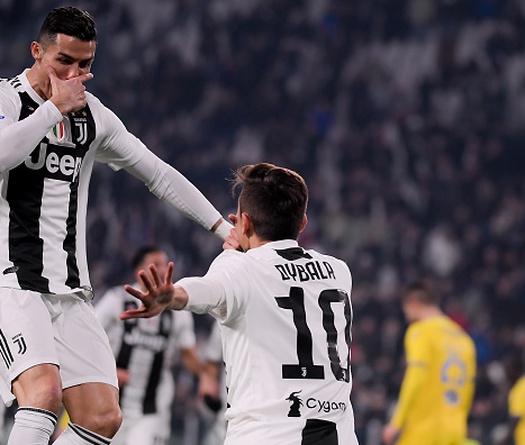 Paulo Dybala kiến tạo cho Ronaldo ghi bao nhiêu bàn mùa này?