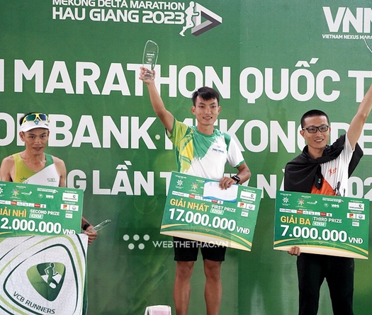 Kết quả Vietcombank Mekong Delta Marathon 2023: Vinh danh những nhà vô địch xứng đáng